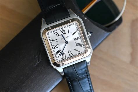 cartier santos dumont men's watch.